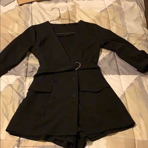 Fashion Nova blazer romper
